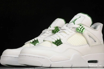 Jordan Retro Metallic 4 Green 0721